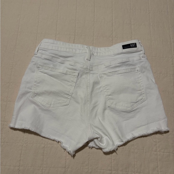 Kut from the Kloth White Jean Shorts - Picture 2 of 7